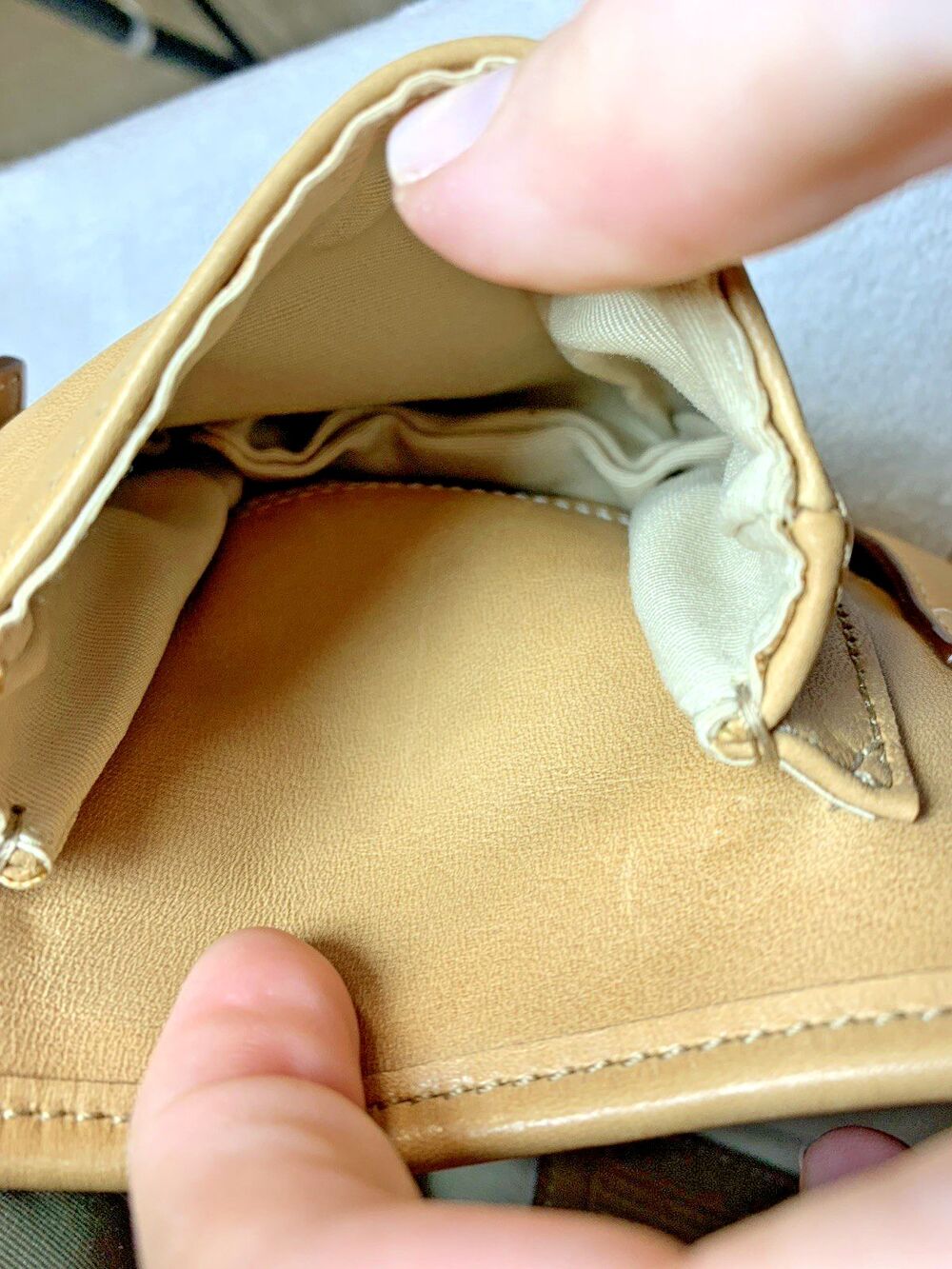 Vintage Coach Soho Buckle Flap Shoulder Bag 9434 British Tan Leather Y2K - Picture 10 of 16